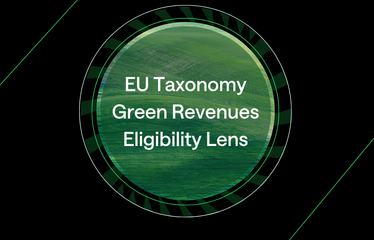 Breaking Down the Basics: EU Taxonomy Green Revenue Eligibility